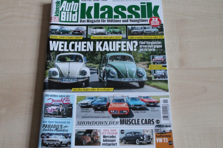 Deckblatt Auto Bild Klassik (11/2014)